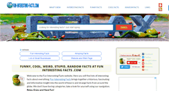 Desktop Screenshot of fun-interesting-facts.com